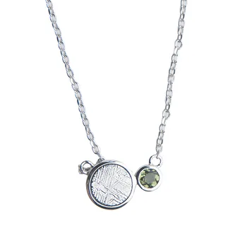 Natural Gibeon Meteorite Moldavite Necklace Pendant Jewelry Fashion Woman Man Pendant Neckalce
Natural Gibeon Meteorite Moldavite Necklace Pendant Jewelry Fashion Woman Man Pendant Neckalce