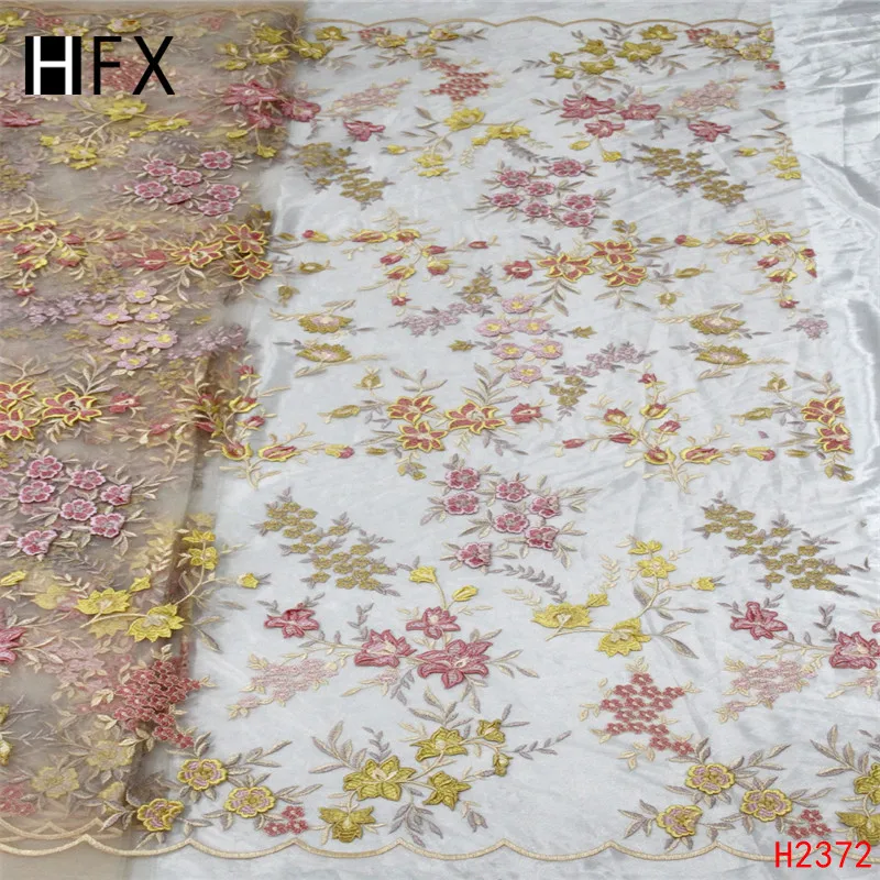 HFX latest african laces 2019 3d lace flowers latest nigerian lace styles french party lace fabrics 5 yards tulle fabric F2372
HFX latest african laces 2019 3d lace flowers latest nigerian lace styles french party lace fabrics 5 yards tulle fabric F2372