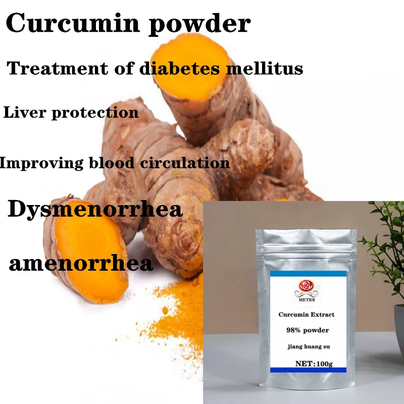 High Quality Curcumin Extract Powder, 98% Curcumin Powder, Protect Liver, Relieve Pain, Improve Blood Circulation, Free Delivery
High Quality Curcumin Extract Powder, 98% Curcumin Powder, Protect Liver, Relieve Pain, Improve Blood Circulation, Free Delivery