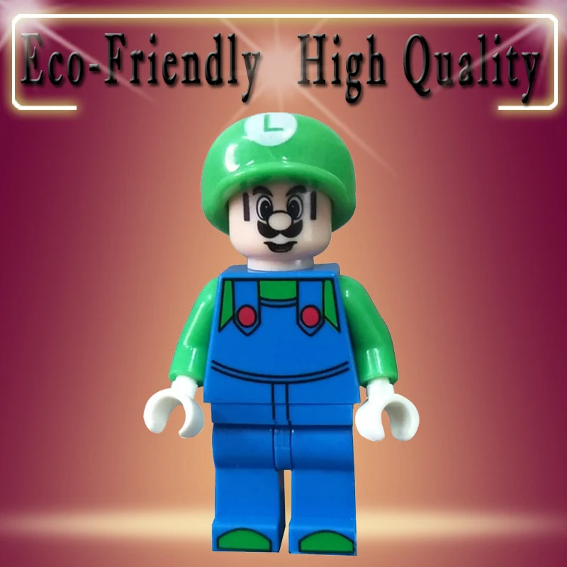 Super Mario Bros Luigi Peach toad Goomba Action Figures Building Blocks bricks diy model toys For Children gifts MG0157
Super Mario Bros Luigi Peach toad Goomba Action Figures Building Blocks bricks diy model toys For Children gifts MG0157