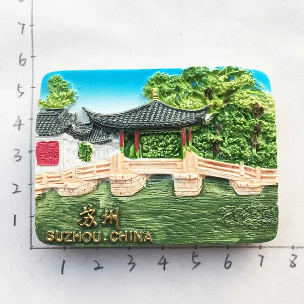 BABELEMI China Jiangsu Suzhou Garden Landscape Tourist Souvenir Fridge Magnet Sticker Creative Home Decoration Collection Gift
BABELEMI China Jiangsu Suzhou Garden Landscape Tourist Souvenir Fridge Magnet Sticker Creative Home Decoration Collection Gift