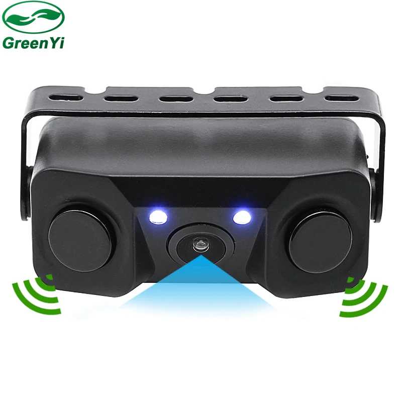 GreenYi Car Reverse Backup Rear View Camera With Video Parking Sensor Radar Camera System. Display Distance For TFT Monitor
GreenYi Car Reverse Backup Rear View Camera With Video Parking Sensor Radar Camera System. Display Distance For TFT Monitor
