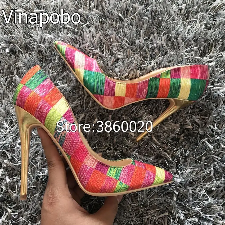 Vinapobo Brand Shoes 8 10 12CM Stiletto Heels Women Shoes Pumps Multicolor Sexy Party High Heels Wedding Shoes Big Plus Size 43
Vinapobo Brand Shoes 8 10 12CM Stiletto Heels Women Shoes Pumps Multicolor Sexy Party High Heels Wedding Shoes Big Plus Size 43