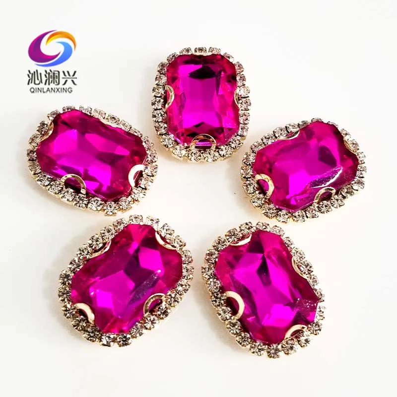 Gold bottom Rectangle shape Rose red top quality glass crystal buckle,sew on rhinestones for diy jewelry accessories SWCBG09
Gold bottom Rectangle shape Rose red top quality glass crystal buckle,sew on rhinestones for diy jewelry accessories SWCBG09
