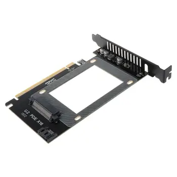 Full Speed NGFF NVMe SSD PCIE PCI-Express 3.0 X16 to U.2 Adapter Converter Card Module New
Full Speed NGFF NVMe SSD PCIE PCI-Express 3.0 X16 to U.2 Adapter Converter Card Module New
