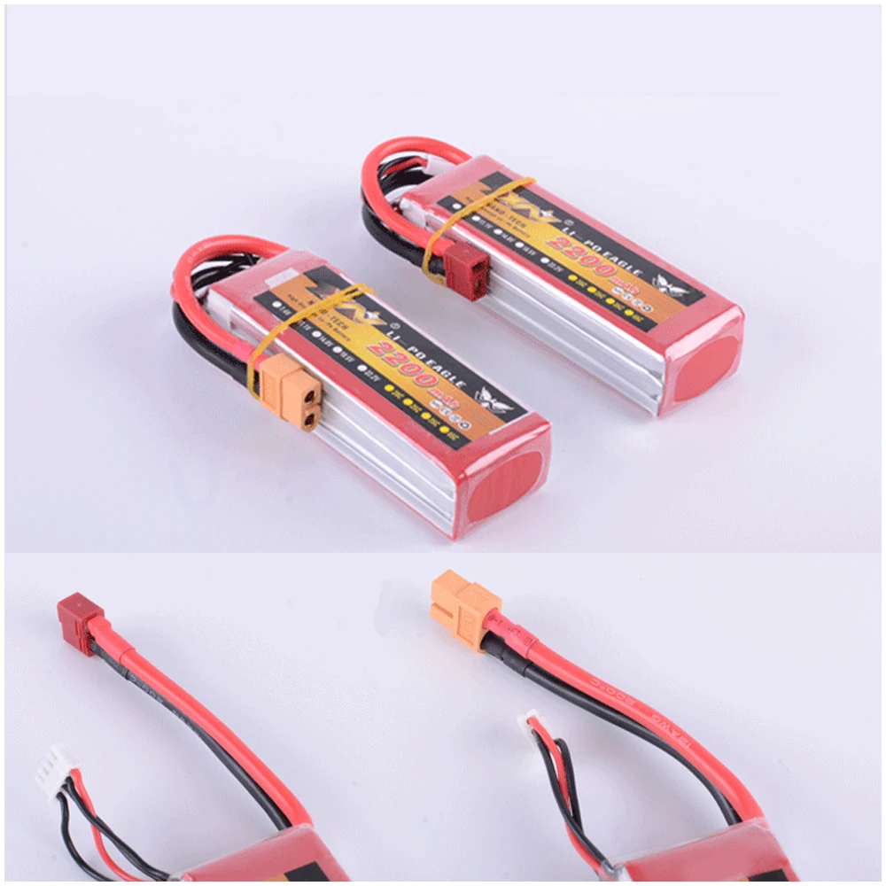 YW RC lipo battery 11.1V 2200mAh 25C 3s 14.8V 4S Lipo Battery For RC Helicopter RC Airplane RC Hobby
YW RC lipo battery 11.1V 2200mAh 25C 3s 14.8V 4S Lipo Battery For RC Helicopter RC Airplane RC Hobby