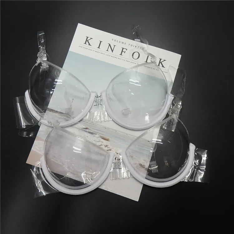 Wholesale 100 pcs Push Up Women Underwear PVC Push Up Bra Transparent Clear Bra Ultra-thin Strap Invisible Bras
Wholesale 100 pcs Push Up Women Underwear PVC Push Up Bra Transparent Clear Bra Ultra-thin Strap Invisible Bras