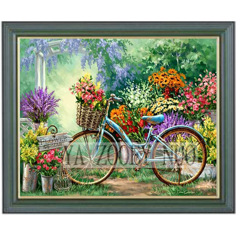 Needlework 5D DIY Diamond Painting Cross Stitch Flower and bikes crystal Full round Mosaic Diamond Embroidery Home Decor K1006
Needlework 5D DIY Diamond Painting Cross Stitch Flower and bikes crystal Full round Mosaic Diamond Embroidery Home Decor K1006