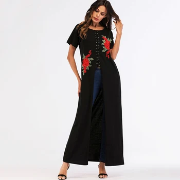 Casual Embroidery Full Dress Maxi Abaya Muslim Kimono Long Trailing Split Skirt Robe Gowns Middle East Arab Islamic Clothing
Casual Embroidery Full Dress Maxi Abaya Muslim Kimono Long Trailing Split Skirt Robe Gowns Middle East Arab Islamic Clothing