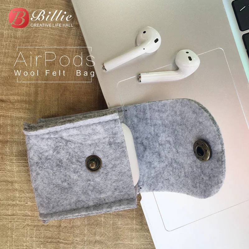 Earphone Case For Apple Airpods Wool Felt Pouch Headphone Case Earphone accessories Protective wireless Cover Protector Case
Earphone Case For Apple Airpods Wool Felt Pouch Headphone Case Earphone accessories Protective wireless Cover Protector Case