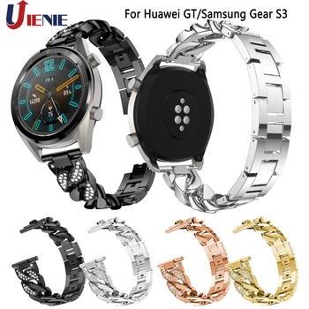22mm Alloy Strap for Samsung Gear S3 Classic Frontier Galaxy Watch 46mm Band for Huawei Watch GT 2 Band Smart Watchband Replace
22mm Alloy Strap for Samsung Gear S3 Classic Frontier Galaxy Watch 46mm Band for Huawei Watch GT 2 Band Smart Watchband Replace
