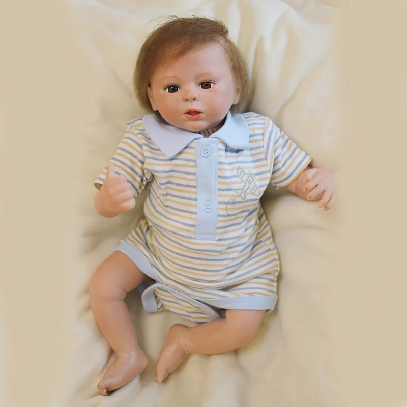 Soft Vinyl Reborn Baby Dolls Cute Little Boy Realistic Handmade Reborn Baby Dolls Lifelike Newborn Doll YDK-4R1 Bebe Reborn
Soft Vinyl Reborn Baby Dolls Cute Little Boy Realistic Handmade Reborn Baby Dolls Lifelike Newborn Doll YDK-4R1 Bebe Reborn