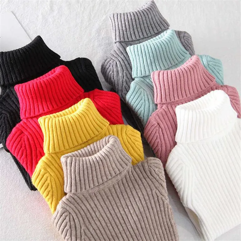 Baby Girl Sweater Children Colthes 2018 Autumn Winter Girls Children Clothing Pullover Turtleneck Knitted Solid Kids Sweaters
Baby Girl Sweater Children Colthes 2018 Autumn Winter Girls Children Clothing Pullover Turtleneck Knitted Solid Kids Sweaters