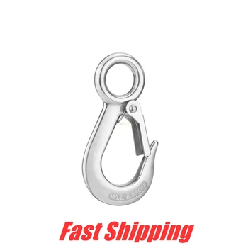 304 stainless steel 304 Stainless Steel Round Eye Lifting Snap Hook Directional hook cargo snap hook Boat hardware accessories
304 stainless steel 304 Stainless Steel Round Eye Lifting Snap Hook Directional hook cargo snap hook Boat hardware accessories