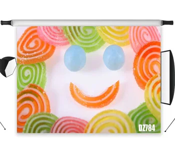 LB Polyester & Vinyl Soft Candy Corlorful Licorice White sugar Backgrounds For Children Photo Studio Photography Backdrops Decor
LB Polyester & Vinyl Soft Candy Corlorful Licorice White sugar Backgrounds For Children Photo Studio Photography Backdrops Decor