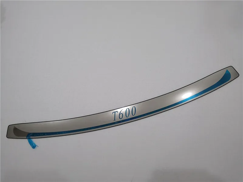 stainless steel Protective Pad On The Rear Trunk Trim Lid Threshold rear door sill for Zotye T600 2014-2017 Car Styling
stainless steel Protective Pad On The Rear Trunk Trim Lid Threshold rear door sill for Zotye T600 2014-2017 Car Styling