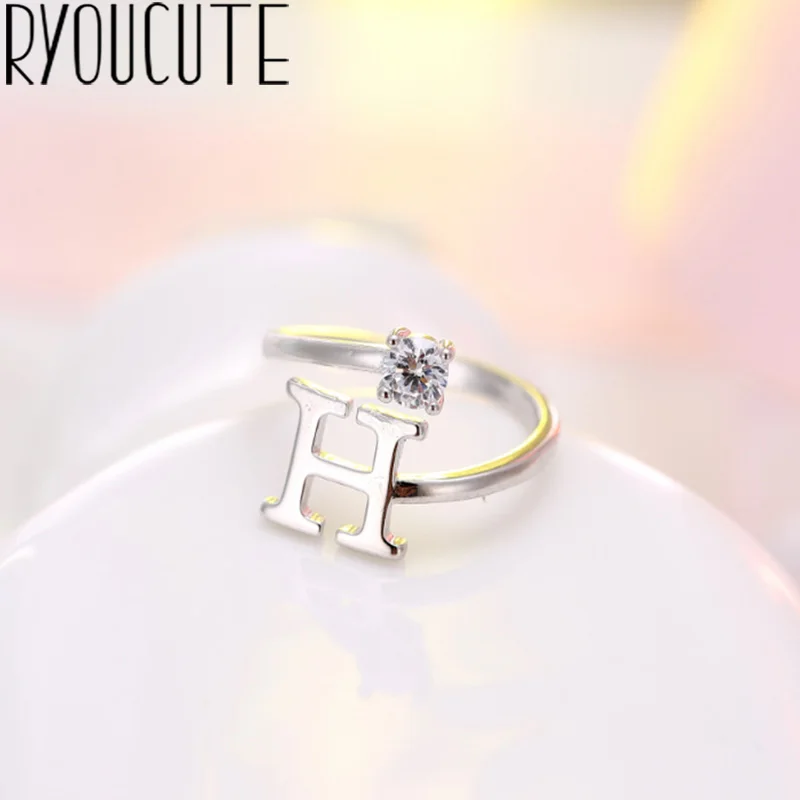 Bohemian Vintage 925 Sterling Silver Letter Rings for Women Bijoux Gift Female Adjustable Size Finger Rings Anillos Wholesale
Bohemian Vintage 925 Sterling Silver Letter Rings for Women Bijoux Gift Female Adjustable Size Finger Rings Anillos Wholesale