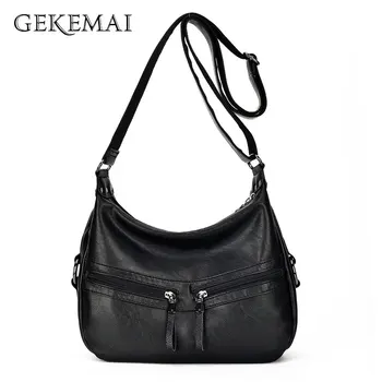 Double Zipper Female Flap Bags Fashion Luxury Handbags Women Shoulder Bags Designer Soft Leather Crossbody Bags for Women Bolsa
Double Zipper Female Flap Bags Fashion Luxury Handbags Women Shoulder Bags Designer Soft Leather Crossbody Bags for Women Bolsa