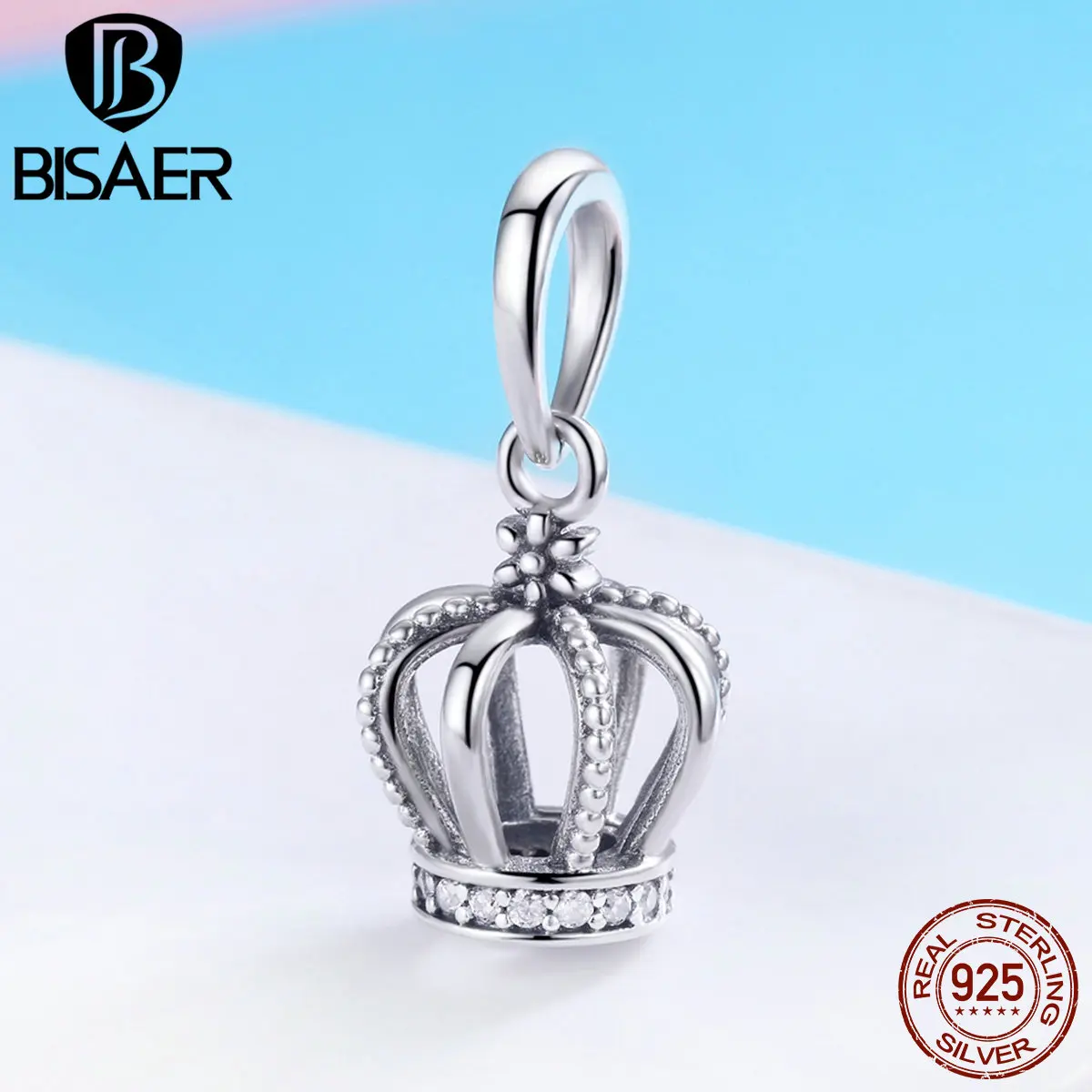 BISAER 925 Sterling Silver Charms Princess Crown Queen Pendant Beads Fit Original Bracelet Silver 925 Jewelry Making ECC781
BISAER 925 Sterling Silver Charms Princess Crown Queen Pendant Beads Fit Original Bracelet Silver 925 Jewelry Making ECC781