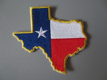Flag of Texas Exquisite Embroidry Patches for Jacket Back Vest Motorcycle Club Biker DIY 8.8 X 8cm
Flag of Texas Exquisite Embroidry Patches for Jacket Back Vest Motorcycle Club Biker DIY 8.8 X 8cm