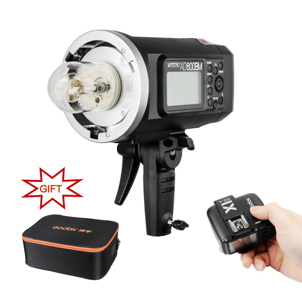 Godox AD600BM 600W HSS High Power Outdoor Studio Flash Strobe Bowens Mount with X1T-N Transmitter Trigger for Nikon Free Gift
Godox AD600BM 600W HSS High Power Outdoor Studio Flash Strobe Bowens Mount with X1T-N Transmitter Trigger for Nikon Free Gift