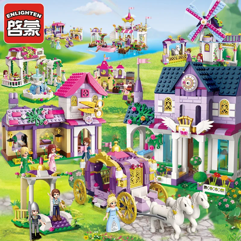 Enlighten 2612 Building Blocks for Girls Compatible Model Building Kits Princess Series Castle Toys Gift for Children
Enlighten 2612 Building Blocks for Girls Compatible Model Building Kits Princess Series Castle Toys Gift for Children