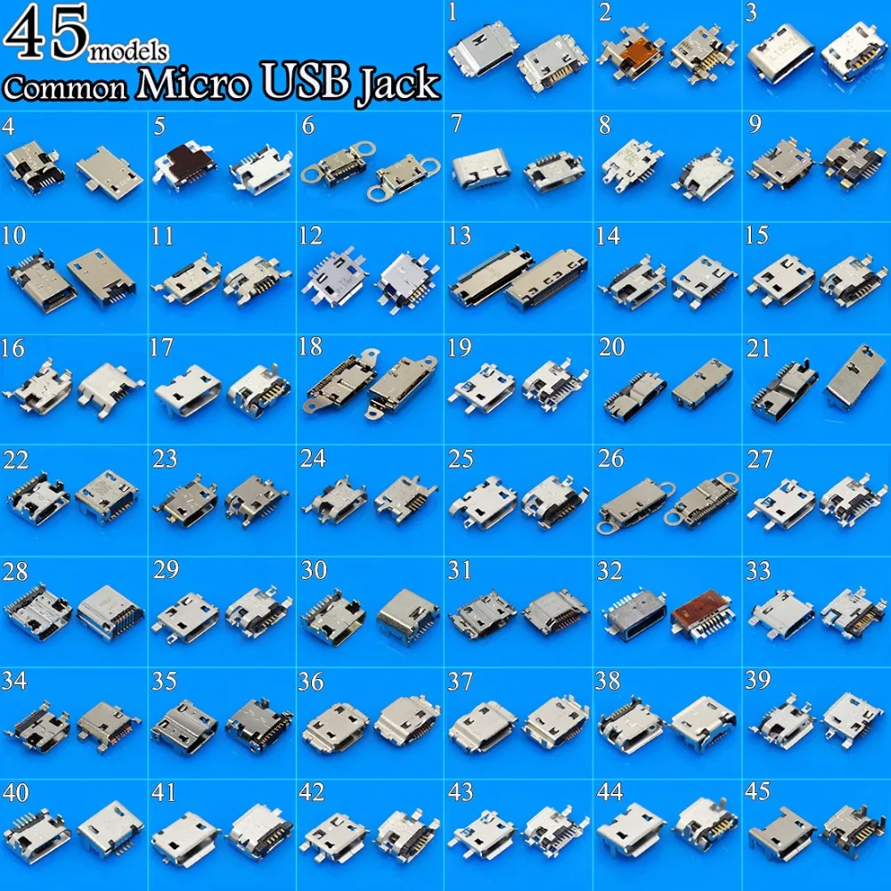 45model new Micro USB jack 5P,5-pin Micro USB Connector Micro USB Jack Charging port socket for xiaomi for sony for Motorola
45model new Micro USB jack 5P,5-pin Micro USB Connector Micro USB Jack Charging port socket for xiaomi for sony for Motorola