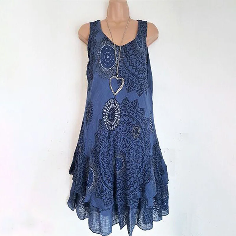 Women Girls Summer Sleeveless Boho Midi Evening Party Beach Dress Floral Casual Dresses
Women Girls Summer Sleeveless Boho Midi Evening Party Beach Dress Floral Casual Dresses