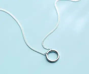 Authentic 100% REAL. 925 Sterling Silver fINE Jewelry Open Lucky Circle Geometric pendant short choker collar Necklace GTLx1755
Authentic 100% REAL. 925 Sterling Silver fINE Jewelry Open Lucky Circle Geometric pendant short choker collar Necklace GTLx1755