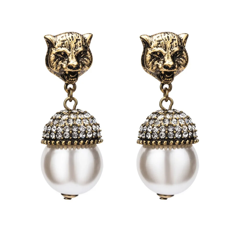 Acrylic Earrings Leopard Pearl Pendant Antique Vintage Personality Charms Women Jewelry Retro Fashion Girls Party Gifts
Acrylic Earrings Leopard Pearl Pendant Antique Vintage Personality Charms Women Jewelry Retro Fashion Girls Party Gifts