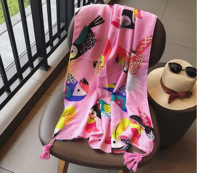 2019 New Woodpecker Print Tassel Scarf Shawls Women Long Cotton Bird Print Wrap Hijab Muffler Wholesale 10pcs/LOT Free Shipping
2019 New Woodpecker Print Tassel Scarf Shawls Women Long Cotton Bird Print Wrap Hijab Muffler Wholesale 10pcs/LOT Free Shipping