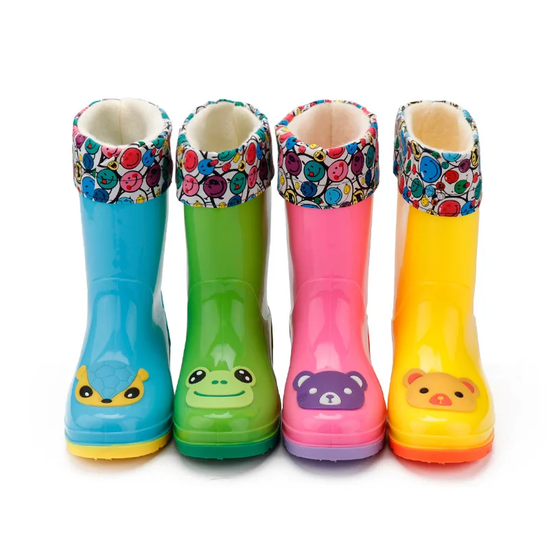 Children's rain shoes 3-12 years old non-slip high tube waterproof shoes plus velvet rain boots in the kids student rubber shoes
Children's rain shoes 3-12 years old non-slip high tube waterproof shoes plus velvet rain boots in the kids student rubber shoes