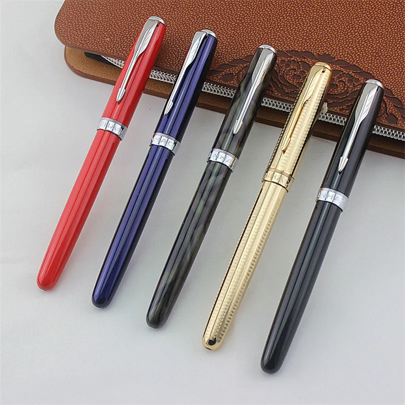 High Quality jinhao 601 Metal Fountain Pen 0.5mm Signature Writing Pen Students Ink pen For Child Gift School Supplies
High Quality jinhao 601 Metal Fountain Pen 0.5mm Signature Writing Pen Students Ink pen For Child Gift School Supplies