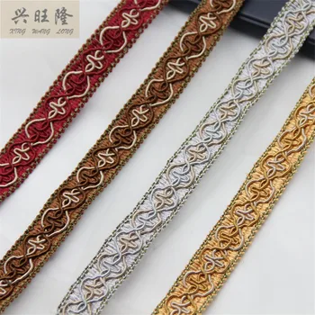 XWL 12M/Lot 2cm Wide Curtain Lace Trim Cloth Sofa Pillow Edging Tapestry Braid Lace Accessories Tassel Fringes Ribbon DIY Decor
XWL 12M/Lot 2cm Wide Curtain Lace Trim Cloth Sofa Pillow Edging Tapestry Braid Lace Accessories Tassel Fringes Ribbon DIY Decor