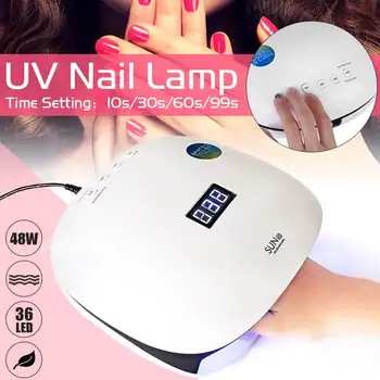 SUN4S 48W UV Polish Lamp Nail Dryer 36 LED Light Manicure Timer Art Smart 2.0 Series AC110-240V EU/US Plug
SUN4S 48W UV Polish Lamp Nail Dryer 36 LED Light Manicure Timer Art Smart 2.0 Series AC110-240V EU/US Plug