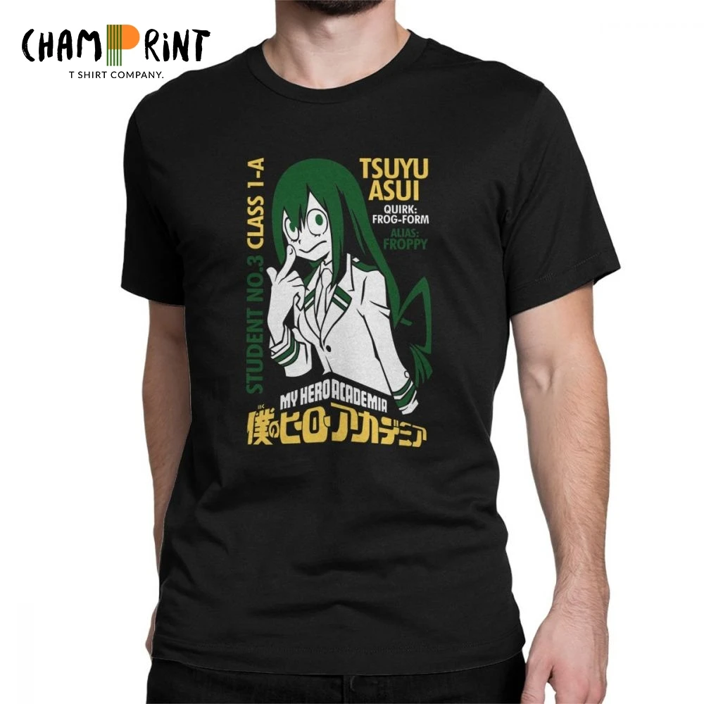 My Hero Academia Boku No Hero Academia Froppy T-Shirt Men Short Sleeve Vintage Tee Shirt Crewneck 100% Cotton Tops T Shirt
My Hero Academia Boku No Hero Academia Froppy T-Shirt Men Short Sleeve Vintage Tee Shirt Crewneck 100% Cotton Tops T Shirt
