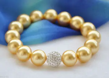 Wholesale price 16new ^^^^Fashion Jewelry 12mm Genuine Golden South Sea Shell Pearl Bracelet 8''
Wholesale price 16new ^^^^Fashion Jewelry 12mm Genuine Golden South Sea Shell Pearl Bracelet 8''