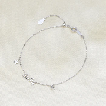 925 Sterling Silver Pearl Bracelet Chain Findings, Fashion Bracelet Settings Jewelry Parts Fittings Charm Accessories 2 Color
925 Sterling Silver Pearl Bracelet Chain Findings, Fashion Bracelet Settings Jewelry Parts Fittings Charm Accessories 2 Color