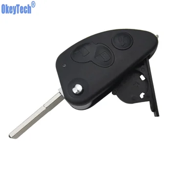 OkeyTech Flip Remote Key Case for ALFA ROMEO 147 156 166 GT 3 Buttons Uncut Blade Blank Replacement Key Shell Keyless Fob Cover
OkeyTech Flip Remote Key Case for ALFA ROMEO 147 156 166 GT 3 Buttons Uncut Blade Blank Replacement Key Shell Keyless Fob Cover