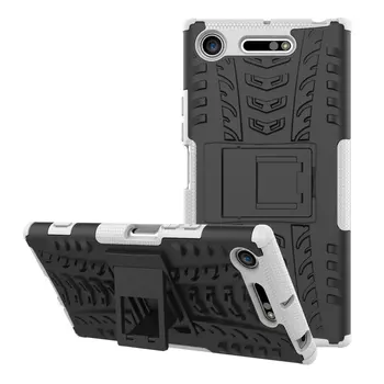30pcs/lot PC+TPU 2in1 Hybrid Combo Armor Rugged Stand Case For Sony Xperia XZ1
30pcs/lot PC+TPU 2in1 Hybrid Combo Armor Rugged Stand Case For Sony Xperia XZ1