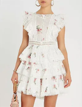 Hot Sale 2019 Sleevele Mini Cake Dress Lace Backless Sexy Women Ruffles Elegant Night Club Short High Quality Dresses Wholesale
Hot Sale 2019 Sleevele Mini Cake Dress Lace Backless Sexy Women Ruffles Elegant Night Club Short High Quality Dresses Wholesale