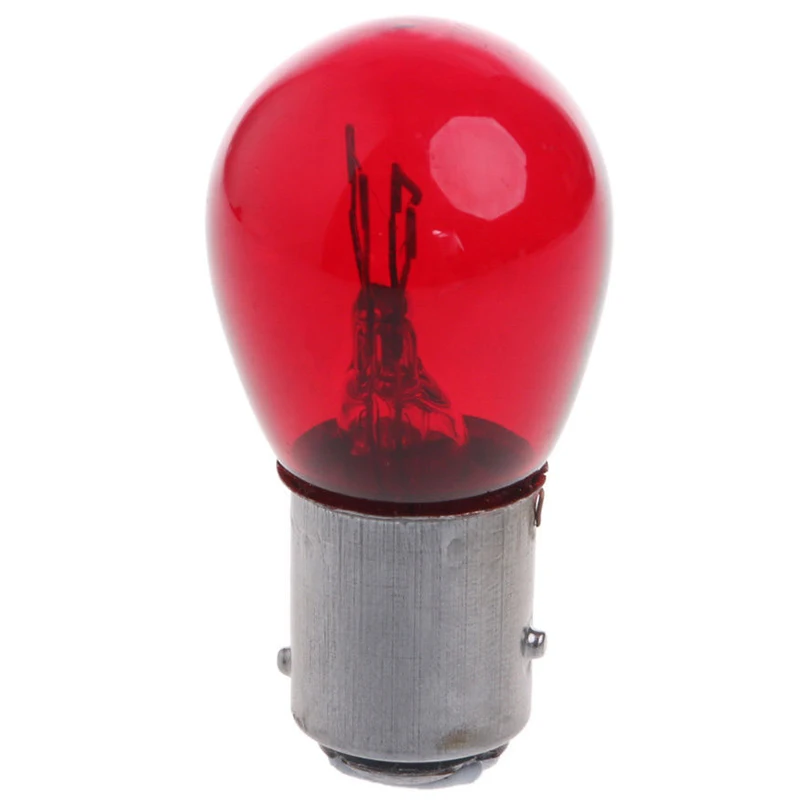 S25 Red 5W 1157 Bay15d 12V Car Reverse Backup Tail Brake Stop Light Lamp Bulb
