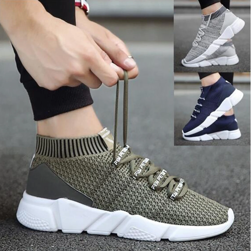 Causal Sneakers Breathable Lace-up Sport Shoes Mens Vulcanize Shoes Lightweight Adult Mesh Sneakers Black Gray Comfortable Shoes
Causal Sneakers Breathable Lace-up Sport Shoes Mens Vulcanize Shoes Lightweight Adult Mesh Sneakers Black Gray Comfortable Shoes