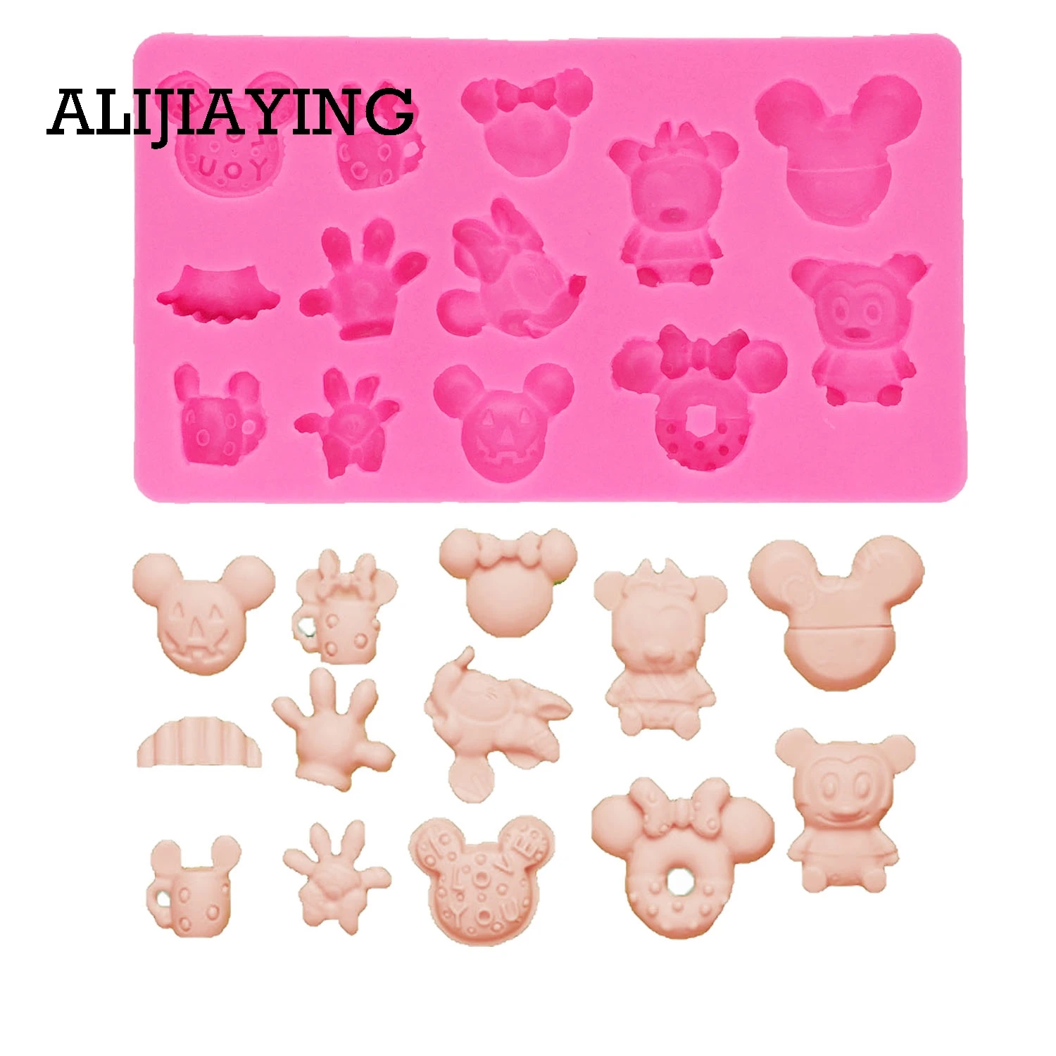 M0329 1Pcs Cartoon Mouse Fondant Mould Chocolate Fondant Mold DIY Kitchen Cake Decorating Tools
M0329 1Pcs Cartoon Mouse Fondant Mould Chocolate Fondant Mold DIY Kitchen Cake Decorating Tools