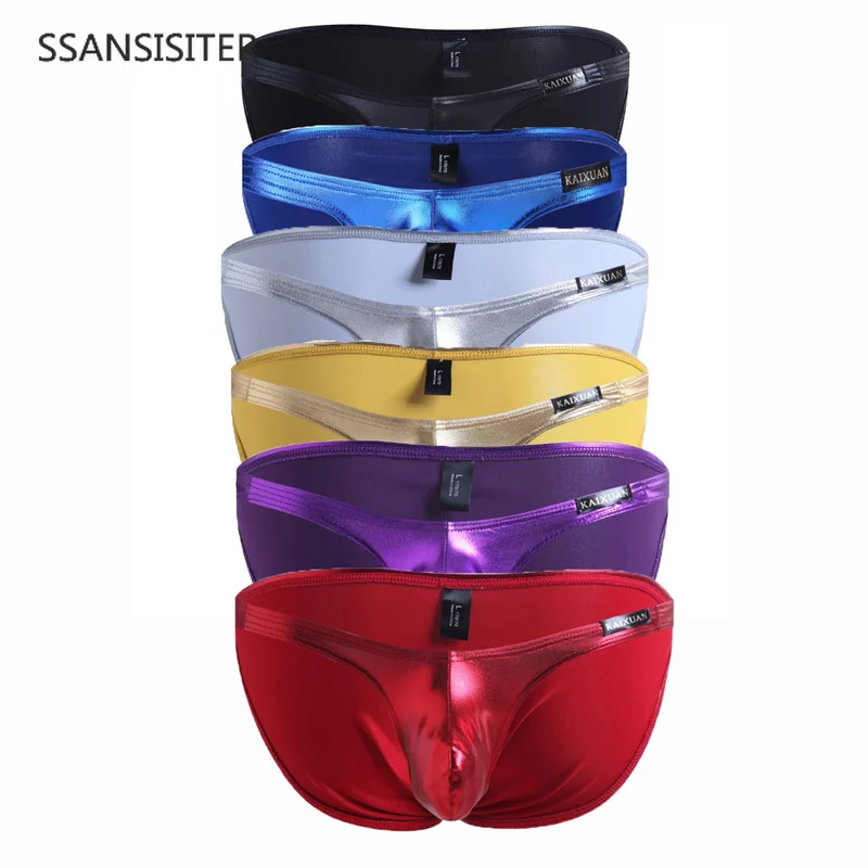 2/6PCS/Sets Sexy Men Plus Size PU Shiny U Convex Pouch Briefs G-string Sexy Bikini Underwear Low Rise Jockstrap Thong Gay Wear
2/6PCS/Sets Sexy Men Plus Size PU Shiny U Convex Pouch Briefs G-string Sexy Bikini Underwear Low Rise Jockstrap Thong Gay Wear