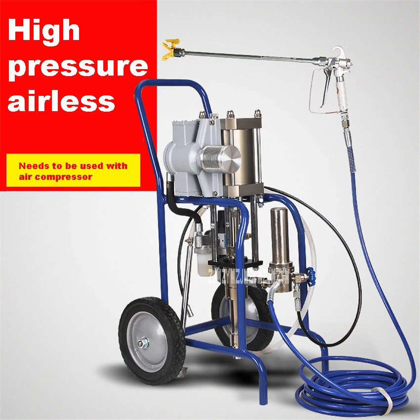 Pneumatic High Pressure Airless Spraying Machine GP2840 Professional Paint Sprayer Painting Machine Tool 38L/min 0.3-0.7MPA 40:1
Pneumatic High Pressure Airless Spraying Machine GP2840 Professional Paint Sprayer Painting Machine Tool 38L/min 0.3-0.7MPA 40:1