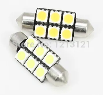 Car LED Interior dome/door/pathway/reading/work/luggage/trunk Light 36MM 6SMD 5050LED 12V Warm White Crystal Blue-pack of 1pc
Car LED Interior dome/door/pathway/reading/work/luggage/trunk Light 36MM 6SMD 5050LED 12V Warm White Crystal Blue-pack of 1pc