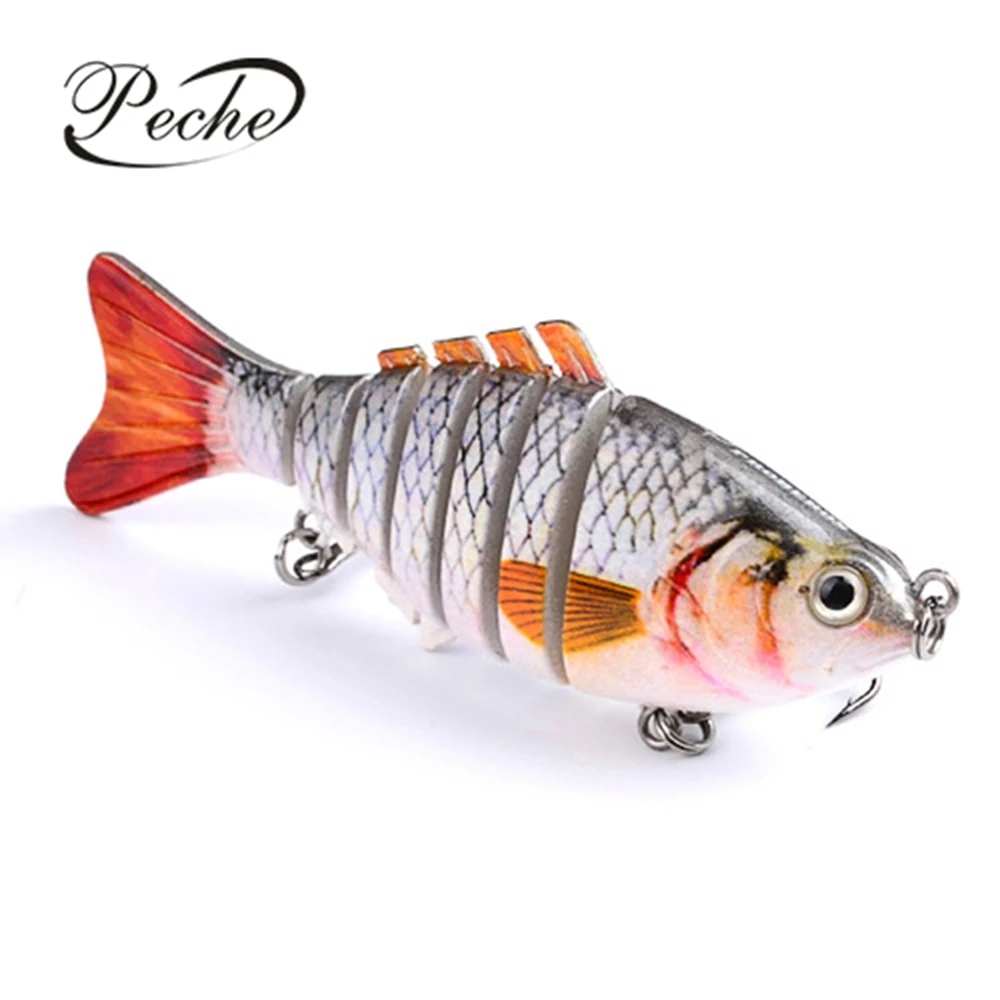 Peche 7 Segments Fishing Lures Wobblers Shads Swimbaits Hard Baits Artificial Lures Tackle for Sea Minnow Fishing Isca Pesca
Peche 7 Segments Fishing Lures Wobblers Shads Swimbaits Hard Baits Artificial Lures Tackle for Sea Minnow Fishing Isca Pesca