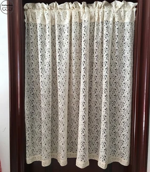XinHuaEase Beige Lace Short Curtain On Kitchen Windows Sheer Door Curtains Cafe Tulle Small Voile Pastoral Cortinas Finished 1pc
XinHuaEase Beige Lace Short Curtain On Kitchen Windows Sheer Door Curtains Cafe Tulle Small Voile Pastoral Cortinas Finished 1pc