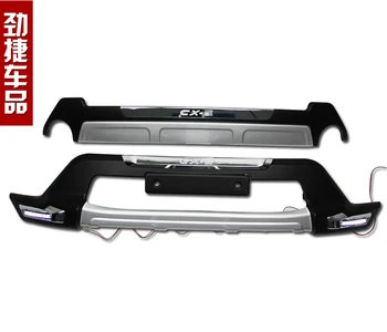 Fit For Mazda CX-5 2013-2016 Front+ Rear LED Bumper Diffuser Bumpers Lip Protector Guard skid plate ABS Chrome finish 2PES
Fit For Mazda CX-5 2013-2016 Front+ Rear LED Bumper Diffuser Bumpers Lip Protector Guard skid plate ABS Chrome finish 2PES